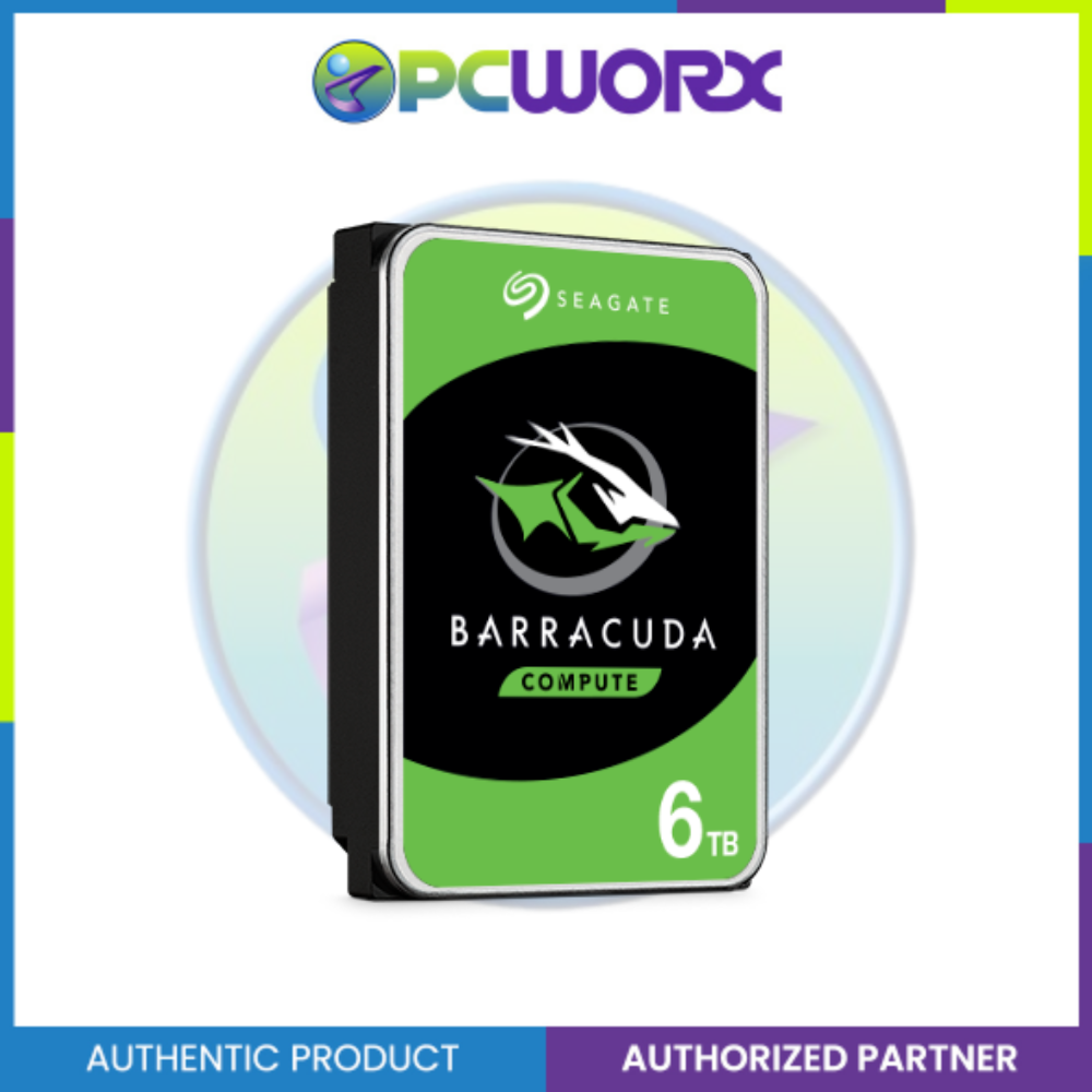 Seagate BarraCuda 6TB 3.5 HDD Seagate BarraCuda 6TB 3.5 HDD