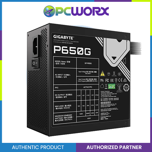 Gigabyte GP-P650G 650W 80+ Gold Powersupply