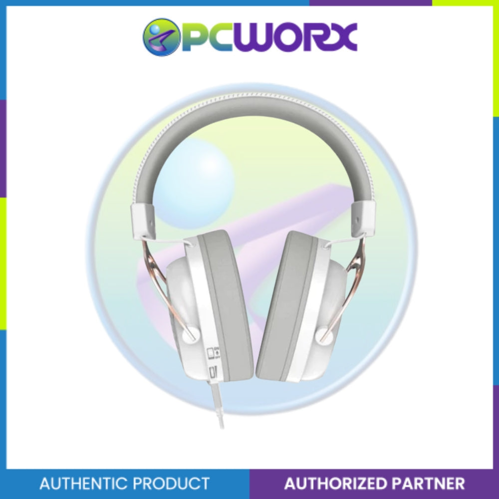 Redragon H386-W Gaming Headset Diomedes White