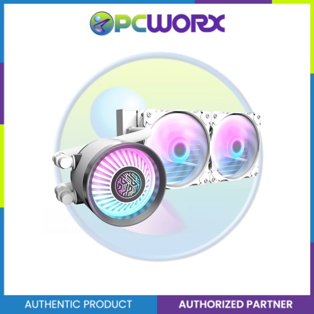 Darkflash Nebula DN240 ARGB AIO Liquid CPU Cooler Black