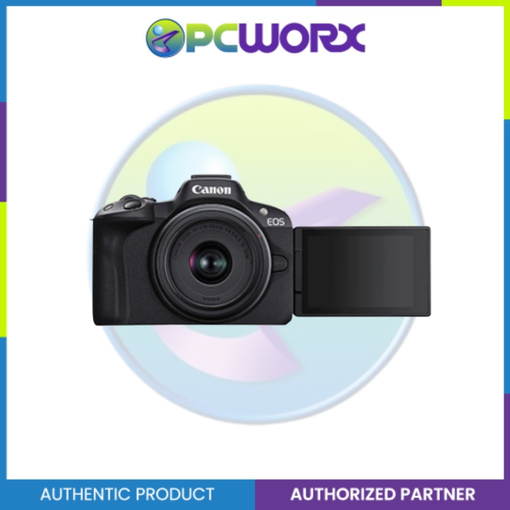 Canon EOS R50 RF-S18-45 STM Black | White (PRE-ORDER)