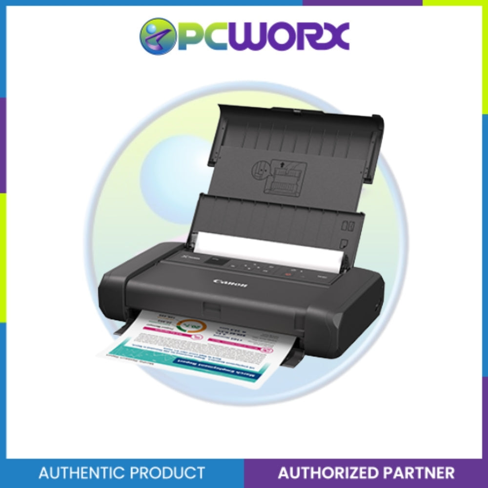 Canon Pixma TR160 Wireless Mobile Printer with Removable Battery
