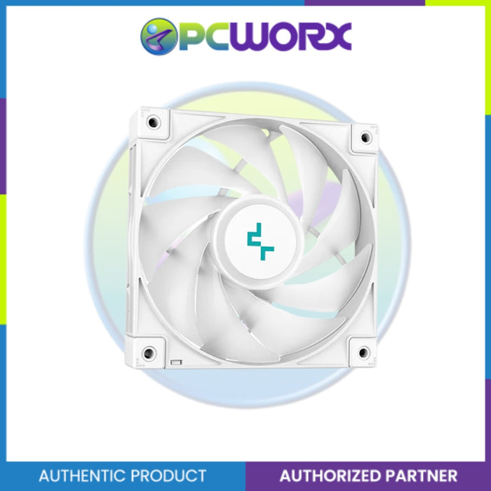 Deepcool R-LS720-WHAMNT-G-1 LS720 360mm AIO ARGB Liquid CPU Cooler White