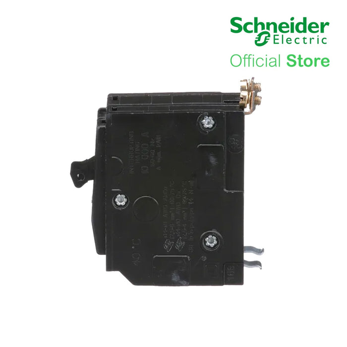 Schneider QOB UL 2-Pole 15A Bolt-On Miniature Circuit Breaker 120/240V 10kAIC QOB215