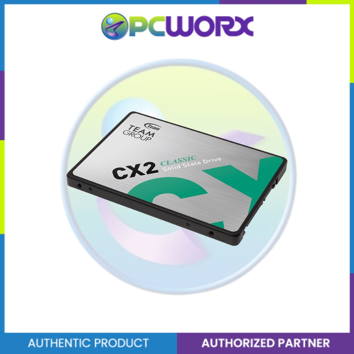 Team Group Classic CX2 T253X6256G0C101 256GB 2.5" Sata III SSD