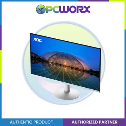 AOC 24B30H3/BW 23.8" IPS VGA/HDMI 120Hz Monitor White