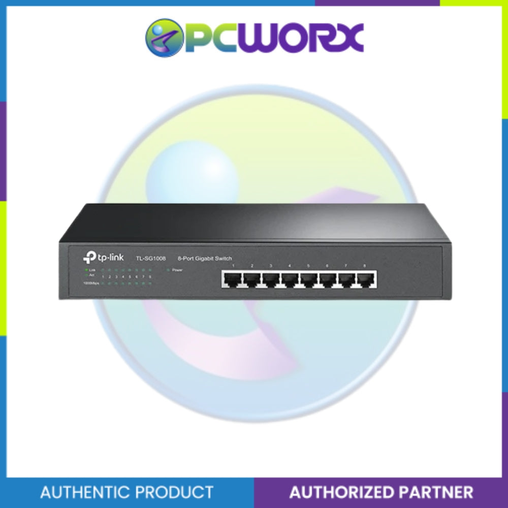 TP-Link TL-SG1008 8Port 10/100/1000 Gigabit Switch