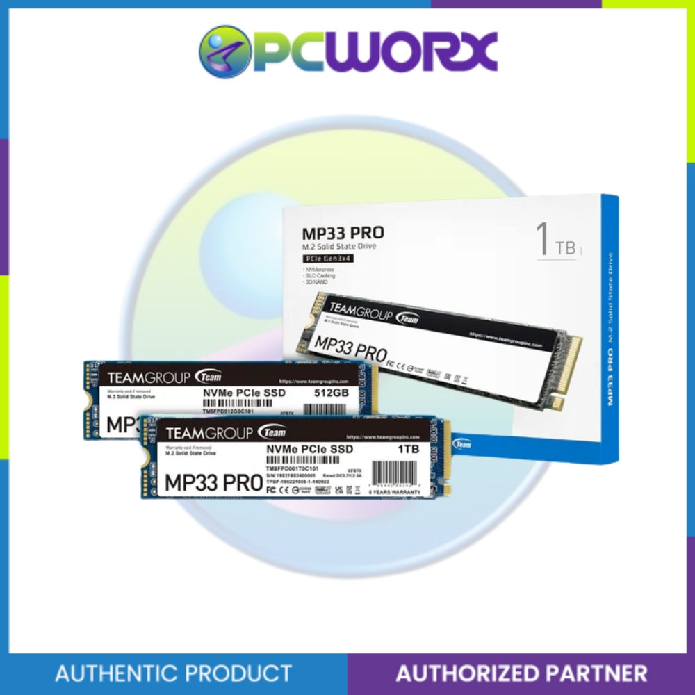 Team Group MP33 PRO TM8FPD001T0C101 1TB M.2 2280 PCIe Gen 3.0x4 SSD