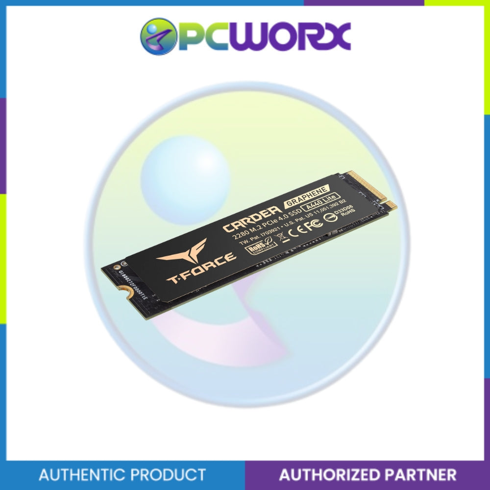 Team Group TM8FFQ002T0C129 2TB A440 Cardea Lite Graphene HeatSink M.2 NVME SSD