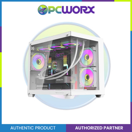 Darkflash C285MP V2 EXQUISITE M-atx PC CASE White