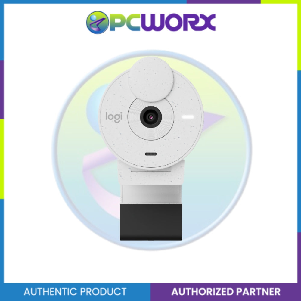 Logitech Brio 300 960-001443 Full HD 1080P Webcam Off White