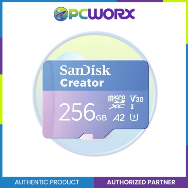 Sandisk SDSQXAV-256G-GN6MS 256GB V30 C10 190/90MB/ Creator Extreme SD