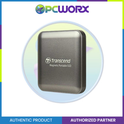 Transcend TS1TESD420C 1TB USB Type-C 20Gbps Magnetic Portable SSD Iron Gray