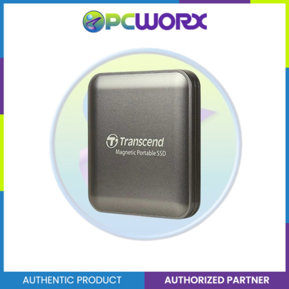 Transcend TS1TESD420C 1TB USB Type-C 20Gbps Magnetic Portable SSD Iron Gray