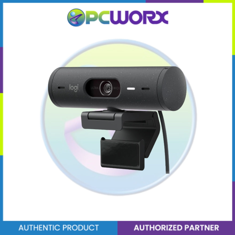 Logitech Brio 500 Full HD 1080P Webcam 960-001423 Graphite
