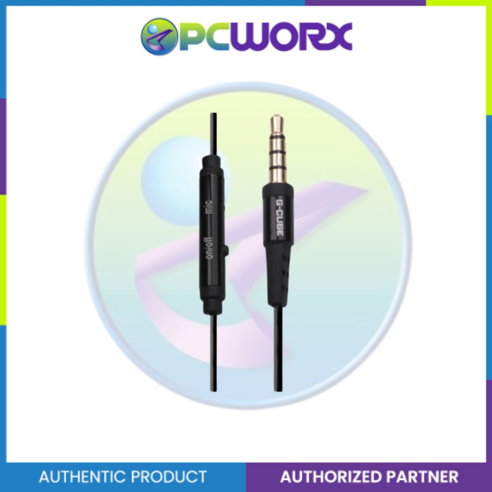 A4Tech G CUBE IP-3200 Metallic iBuds Talk Headset | In-ear Earphone | A4tech Headset