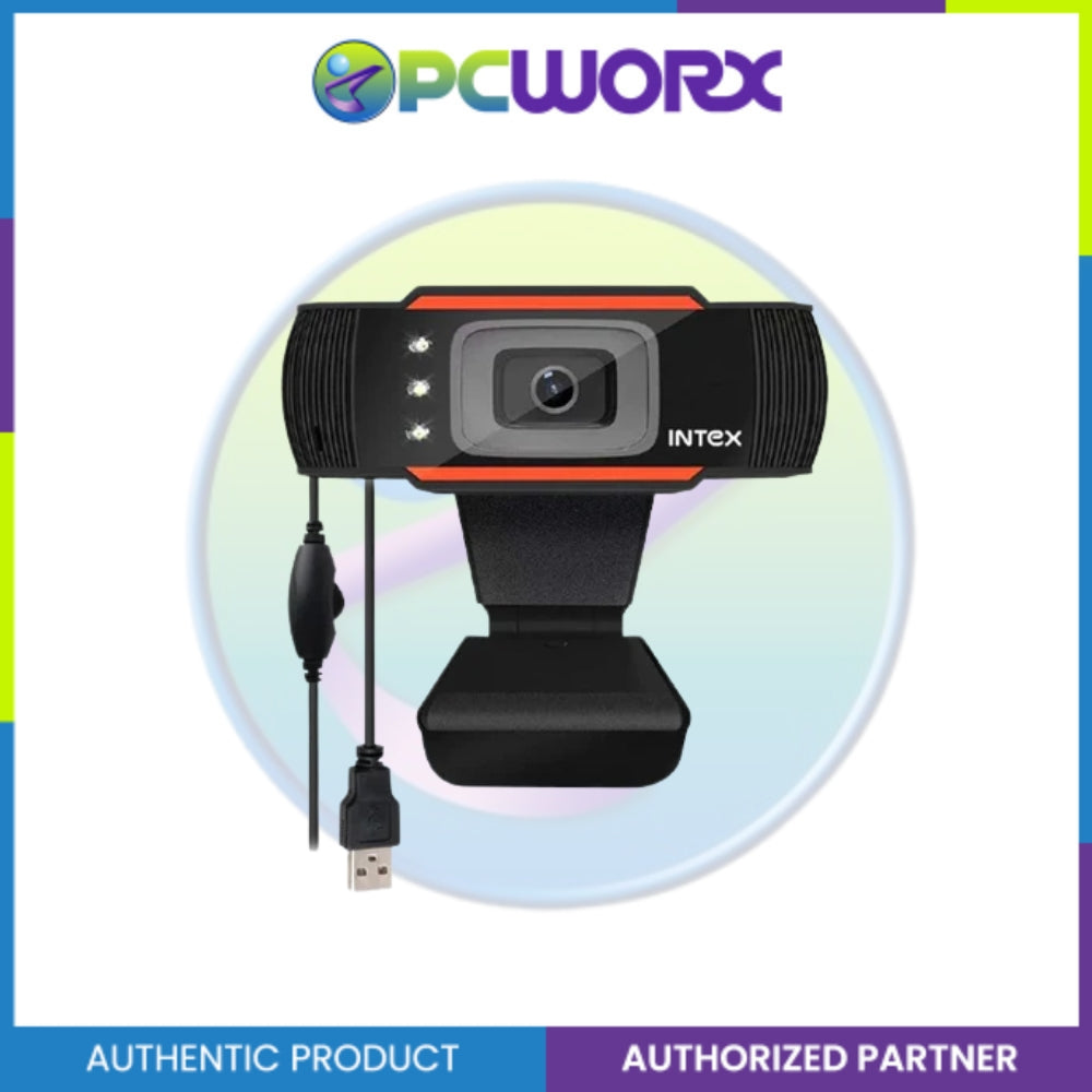 Intex IT-CAM 08/IT-CAM 09 USB 2.0 Webcam with Night Vision Camera