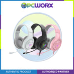 Redragon H371P HYLAS Virtual 7.1 Surround Sound RGB Wired Gaming Headset Pink