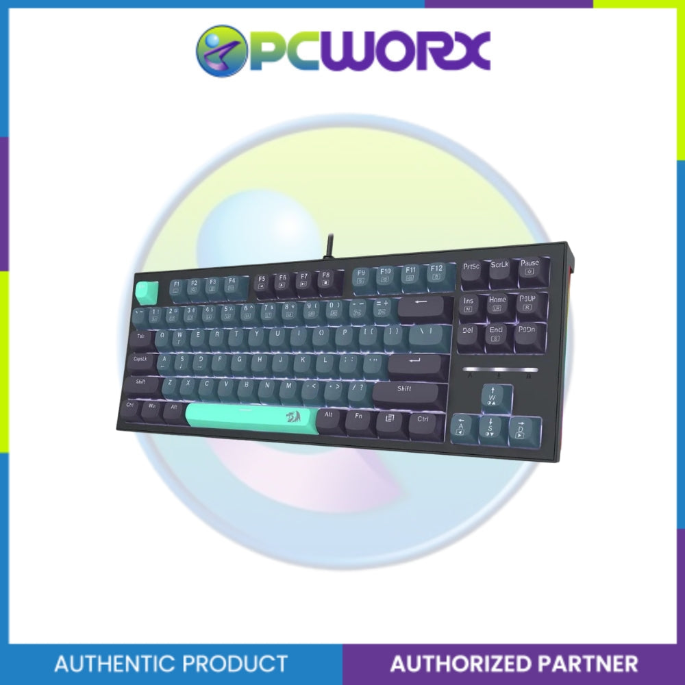 Redragon K611-BGB Best Wired Mech Keyboard RPC Linear Switch Blue/Green/Black