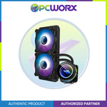 DarkFlash Twister DX240 V2.6 AIO ARGB Liquid CPU Cooler Black