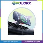 Mcdodo CH-0090 15W Qi2 Magnetic Wireless Car Charger Built-in Cable Black