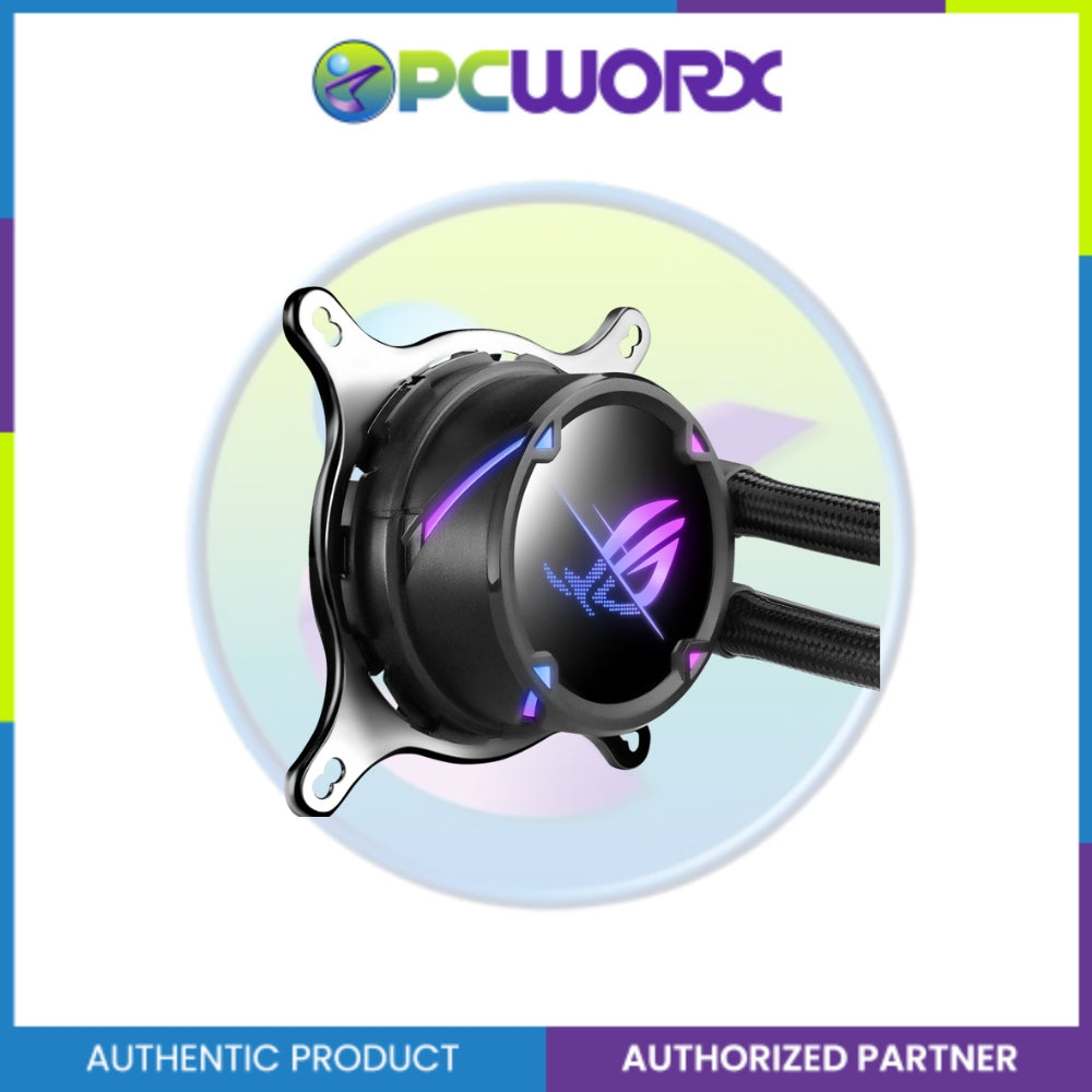 Asus Rog Strix Lc Ii 240 Argb All-In-One Liquid CPU Cooler With Aura Sync Radiator Fans