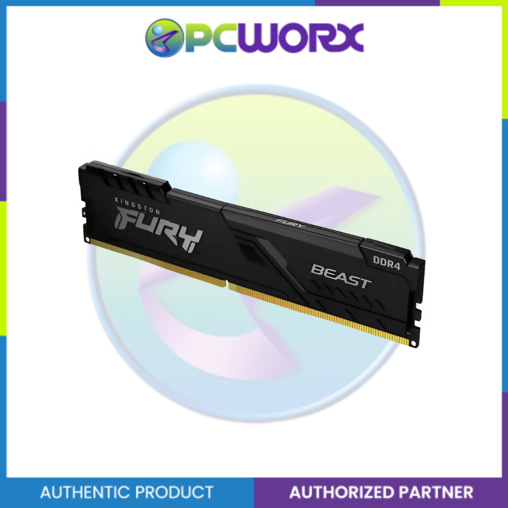 Kingston KF432C16BB/8 8GB 3200MHz DDR4 CL16 DIMM FURY Beast Black