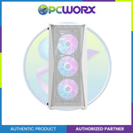 Darkflash DK352 Mesh w/ 4pcs ARGB Fans ATX Mid-Tower Casing White
