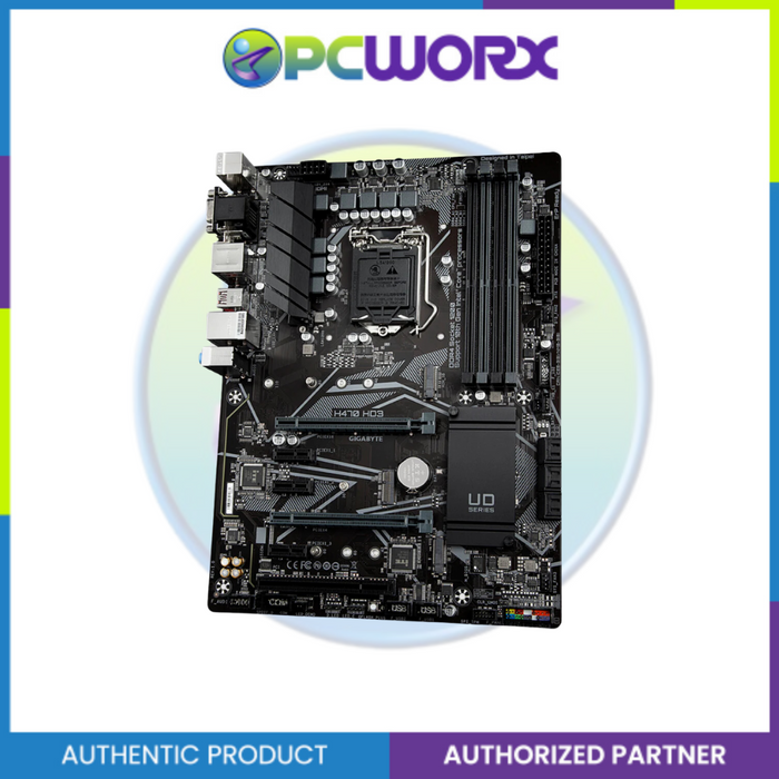 Gigabyte GA-H470-HD3 DDR4 LGA1200 AVL ATX Motherboard | Gigabyte Motherboard | MOTHERBOARD | Computer Motherboard - Motherboards