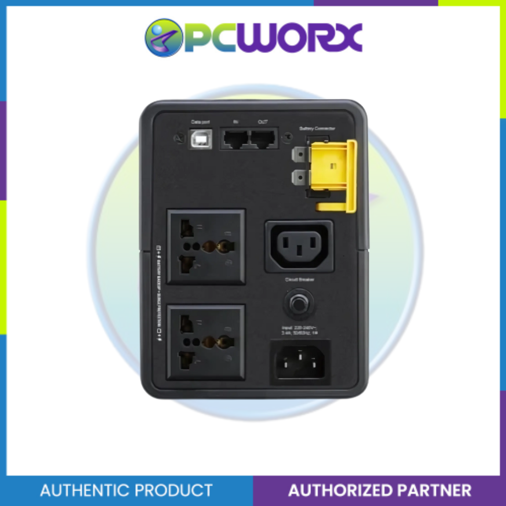 APC Back-UPS (BX750MI-MS) 750VA, 230V, AVR, Universal Sockets | APC UPS