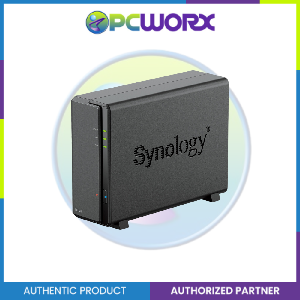 Synology DS124 1-Bay 1GB NAS