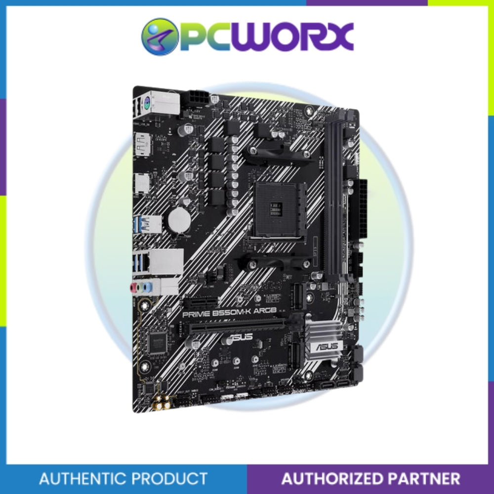 Asus Prime B550M-K ARGB AM4 DDR4 mATX Mobo