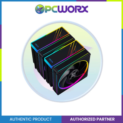 ID-Cooling FROZN A620 aRGB White / Black, Twin Tower 6 heatpipe, 2x120mm | aRGB CPU Cooler