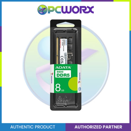 Adata AD-AD5U56008G-S 8GB 5600Mhz DDR5 Memory Dimm RAM | Memory Card
