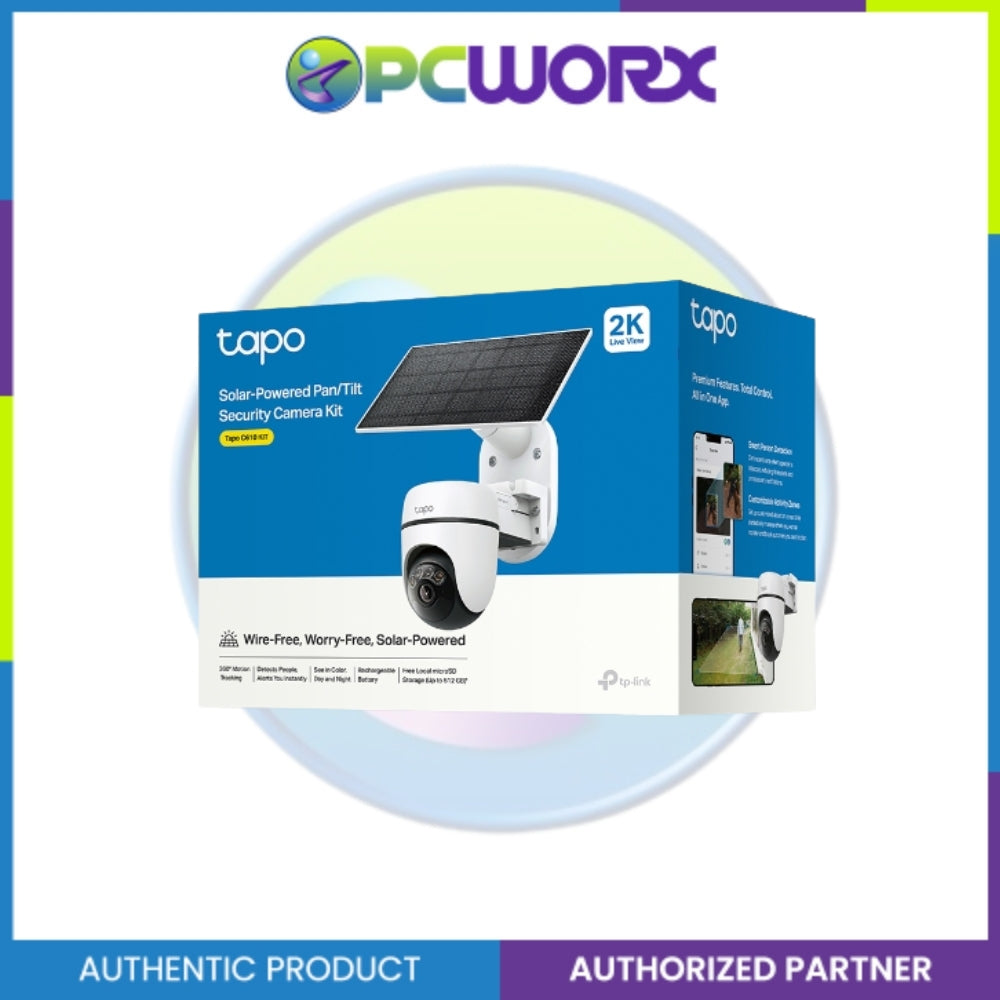 TP-Link Tapo C610 KIT Solar-Powered Pan/Tilt Security Camera Kit