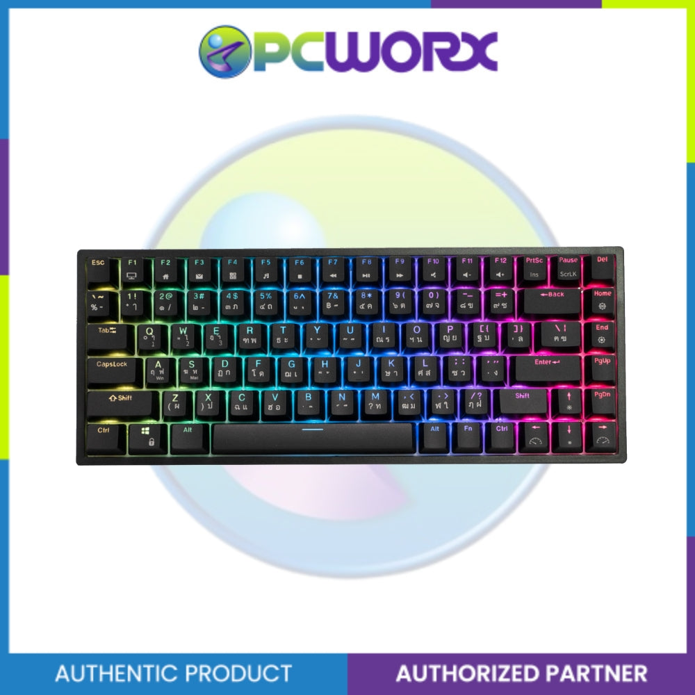 Royal Kludge RK84 Tri-Mode Hot Swappable RGB Backlit Bluetooth 2.4G - 75% Mechanical Keyboard