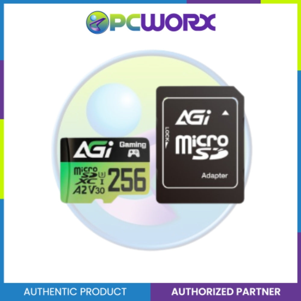 AGI TF138 Supreme 256GB, 1TB PRO MicroSDXC High Speed Up to 170/160 MB/s With Adaptor (PRE-ORDER)