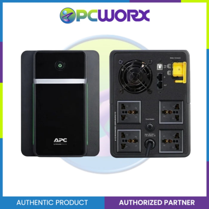 APC UPS 1600VA-900W UPS (BX1600MI-MS, 4 outlets, AVR/Surge, PowerChute) - (Damage Box)