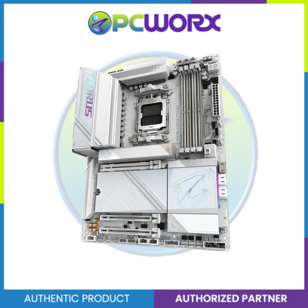 Gigabyte GA-X870E-AORUS-PRO-ICE AM5 DDR5 ATX Motherboard