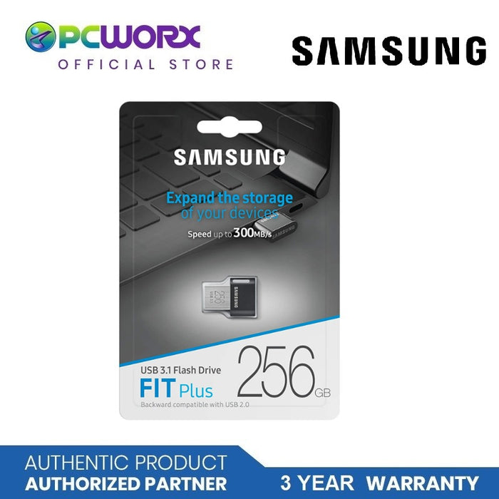 Samsung MUF-128AB/APC 128GB / 256GB USB 3.1 FIT Plus Flash Drive | Samsung MUF-256AB/APC 25GB USB 3.1 FIT Flash Drive | Samsung USB Flash Drive - Samsung 256GB USB FIT Flash Drive | Samsung 128GB USB Flash Drive 3.1