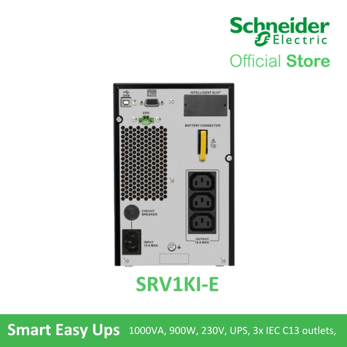 APC SRV Smart UPS Easy UPS On-Line 900W/1800W/2700W | Uninterrupted Power Supply | APC UPS