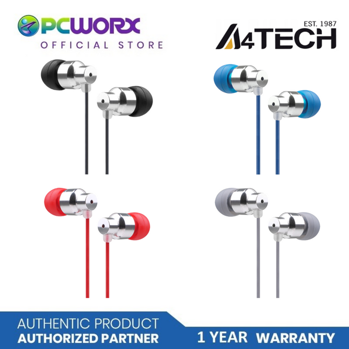 A4Tech G CUBE IP-720 Metallic iBuds Talk Headset | In-ear Earphone | A4tech Headset