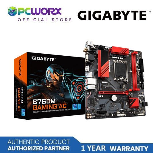 Gigabyte GA-B760M-GAMING-AC DDR4 LGA1700 m-ATX