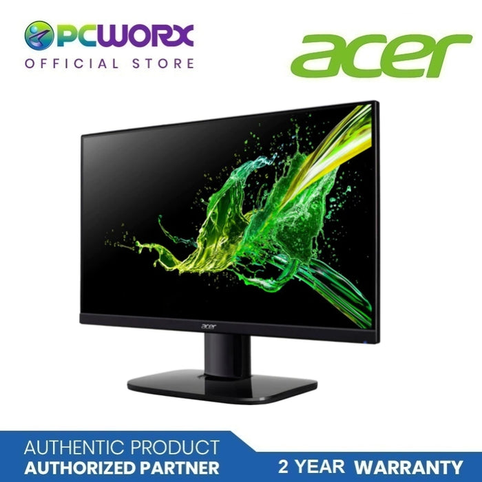 Acer KA242Y Ebi 23.8" Inch FHD IPS VGA + HDMI  (HDMI Cable Only) | Acer 23" Inch Monitor | Acer Monitor