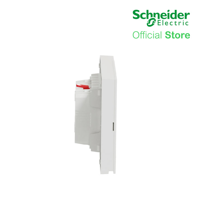 Schneider AvatarOn A 16A 250V 2G 3Pin Universal Socket Outlet White A70426UST-WE