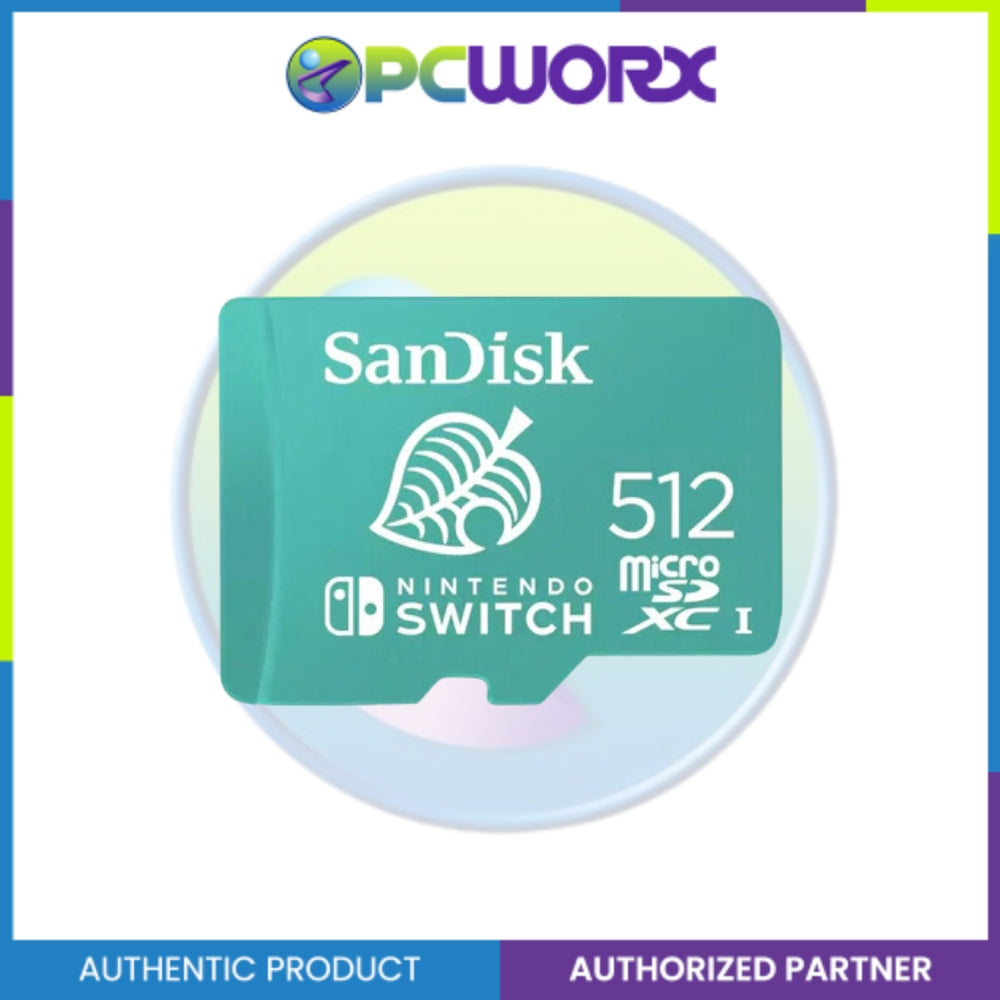 Sandisk SDSQXAO-512G-GN3ZN 512gb Nintendo Micro SD