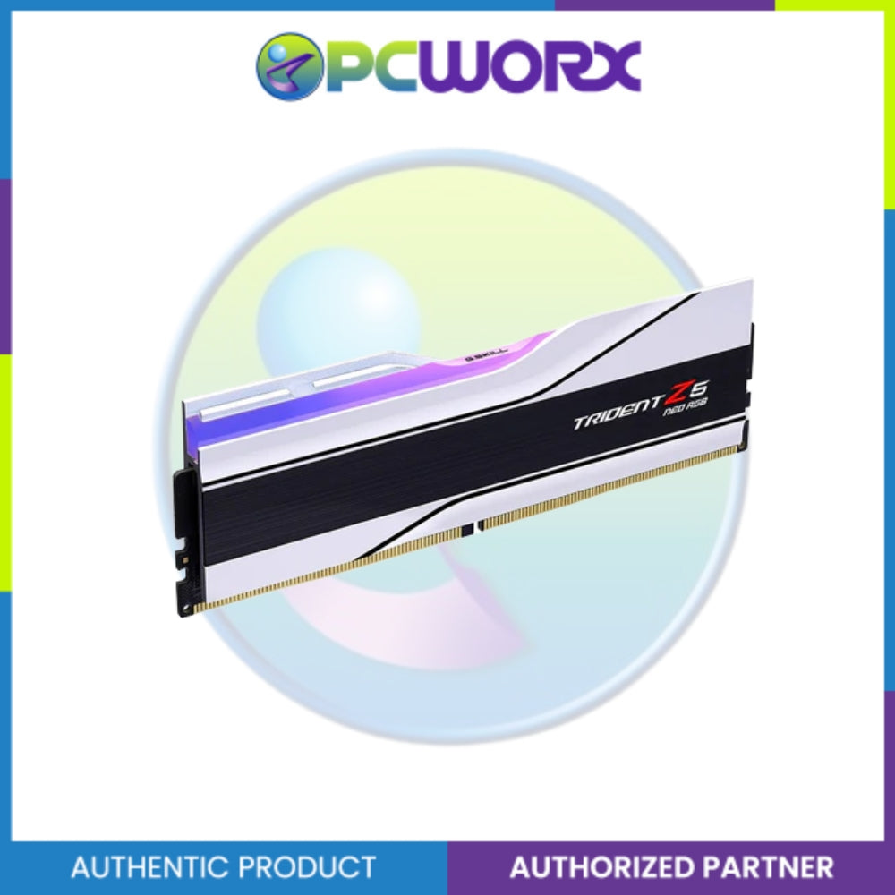 G.skill F5-6400J3239G16GX2-TZ5NR Trident Z5 6400MHz NEO RGB 32GB (2x16) DDR5 AMD