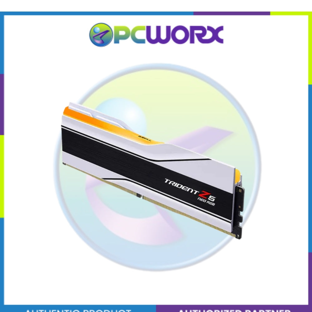 G.skill F5-6400J3239G16GX2-TZ5NR Trident Z5 6400MHz NEO RGB 32GB (2x16) DDR5 AMD