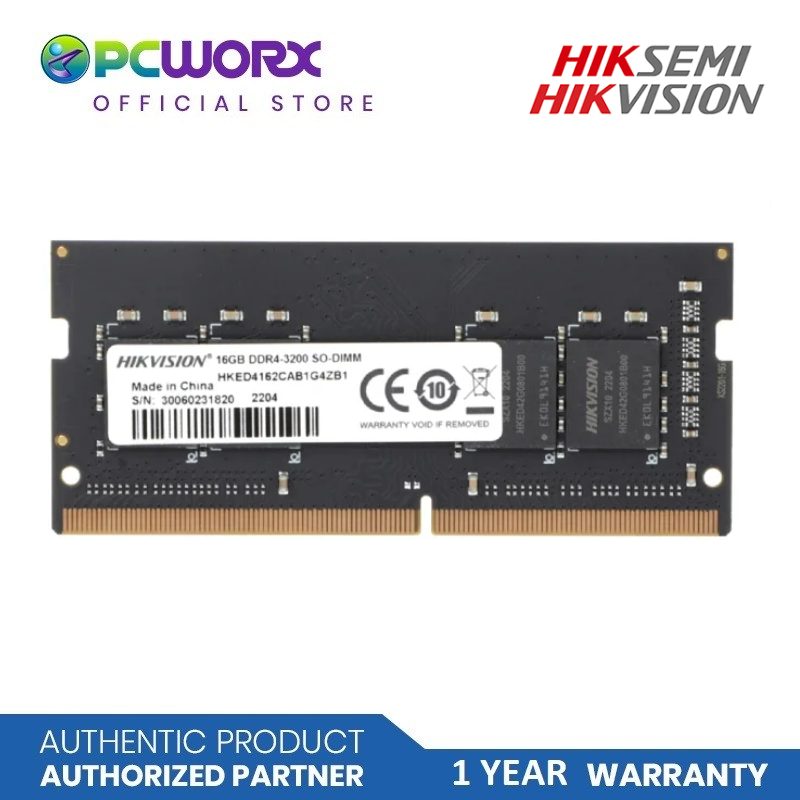 Hiksemi HKED4082CAB1G4ZB1 DDR4 3200MHz HS-SODIMM SODIMM RAM | 8GB, 16GB RAM | Hiksemi SODIMM Memory Card