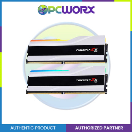 G.Skill F5-6000J3636F16GX2-TZ5RW 32GB 2x16 6000Mhz DDR5 Trident Z5 RGB Expo/XMP